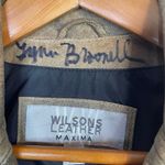 wilson's leather  DIY Paint Splatter Hand Painted Art to Wear Blazer Jacket L Photo 9