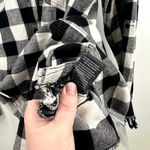 Risen Athena Black and White Plaid Jacket Size Medium NWT Photo 7