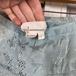 Anthropologie By Pleated Harem Trousers size large embroidered blue bohemian Photo 5