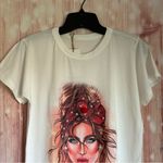 Handmade  T Shirts By Paty Custom Airbrushed Redhead Woman Graphic T Shirt Photo 1