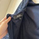 Lulus Delightful Ways Navy Blue Sequin Dress Size S Photo 8