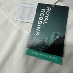 Royal Robbins NWT  Essential Tencel White Sleeveless Tank Top XL Photo 3