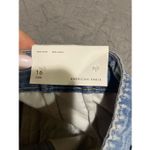 American Eagle 16 33W Denim Mom Shorts Belt New Photo 1