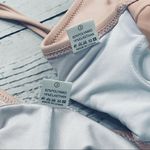 None Strappy Bandeau Bikini w/ Brazilian Bottoms Padded Photo 7