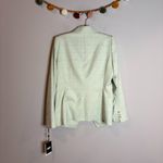 DKNY  3 Button Plaid Blazer in Rose Garden NWT Photo 6