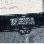 Silver Jeans Silver Aiko Kick Flare Dark Wash Cropped Jeans Sz 30 Capri Photo 4