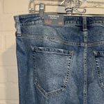 Torrid Blue Distressed Jeans denim high rise straight 18 regular NEW Photo 4