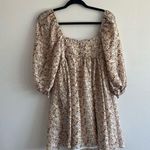 Anna Grace  S Floral Babydoll Mini Dress Photo 5