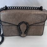 Faux Crocodile Horseshoe Front Buckle Photo 3