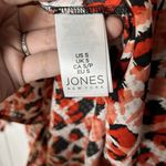 Jones New York  Leopard Print V-Neck Long Sleeve Top Womens Size‎ Small Photo 5