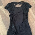 Lulus  Black Lace Evening Dress Size Small Photo 8