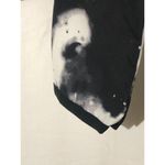 Adidas  Pullover Jacket Windbreaker Hood Black White Marble Women's Medium NWT Photo 3