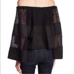 Kendall + Kylie  Off-the-shoulder Eyelet Blouse M Photo 2