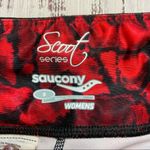 Saucony  Scoot Series Bordeaux Print Capri. Size Small. EUC Photo 4