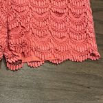 Loft  Pink Crochet Shorts - Size 00 Photo 3