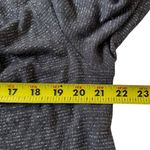 Free People  Grey Metallic Cowl Neck Top Women Blouse Size Large | 72-12 Photo 2