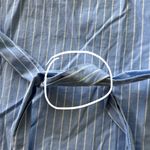 Gap  Poplin Stripe Raglan Tie-Belt Shirtdress Photo 7