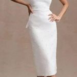 Sachin + Babi Anthropologie Gemma Pearl Midi Dress – Size 8 – NWT Photo 0