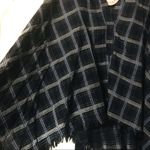 Umgee ‎ NWT blue plaid poncho women’s size small Photo 3