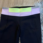 Lululemon Black Gather and Crow Crop Legging Photo 5