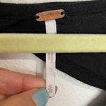 Free People  Black Floral Embroidered Austin Mini Dress Sz S Photo 6