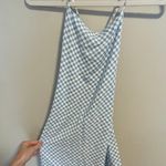 PacSun Blue Checkerboard Mini Dress Photo 2