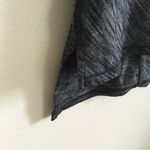 Lululemon Heathered Black Retreat Athletic Workout Tee Shirt Photo 8