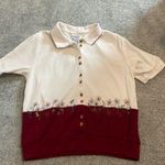 Vintage Napa Valley polo blouse Small Red Photo 0