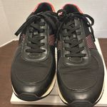 Michael Kors  Black and Pink Sneakers with Minimalist Design Photo 6