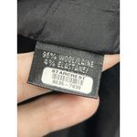 Lafayette 148  New York Black Crepe Wool Blend 2-Button Blazer Coat Jacket 12 = L Photo 5