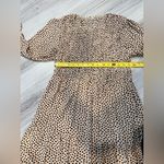 NWOT Elegant Polka Dot Long Sleeve Dress Size XL Photo 7