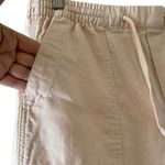 Gap Chalk Pink Utility Jogger Pockets Lounge Linen Blend High Rise SZ S # 1596 Photo 4