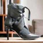 IRO Leather & Knit Sock Booties, Black Size FR41 | EU38 New in Box Retail 345 € Photo 0