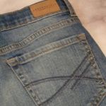 Aeropostale women's size 4 High Waisted Shorty Blue Denim Shorts Photo 2