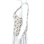 Free People  Tank Top Women Size Small Casual Cut Out Off White Summer Flowy Photo 2