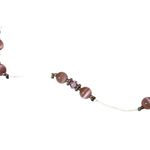 Brooklyn and Bailey Lash Next Door Summer Beaded Clasp Necklace Choker Set Purple Photo 2