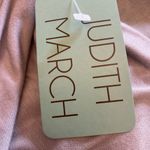 Judith March  GREY‎ LINED STRAPLESS DRESS MEDIUM Photo 8