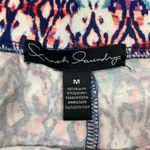 French Laundry Women's Geometric High Rise Wide Leg Pants Multicolor Size Medium Photo 5