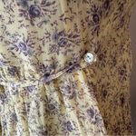 Vintage 1990s pastel floral dress & slip Photo 7