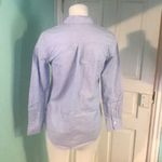 J.Crew NWT  Contrast-striped oxford shirt SzXS Photo 3