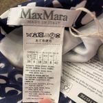 Max Mara  Silk Pencil Skirt‎ With Side Ruffle Geometric Career Wear Cocktail Photo 6