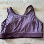 Fair Harbor the Corliss Sports Bra size Large in Purple Racerback Activewear Photo 0