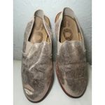 Sorel ‎ Sandals Ella Rose Gold Metallic Suede Leather Slingback Size 6.5 Photo 2