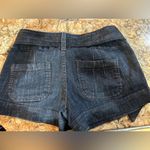 Boom Boom Jeans Like new!!!  Dark Denim Tie-Front Shorts Photo 1