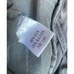 Winter Kate Purple Silk Blend Velvet Burnout Jasmine Open Cardigan Size Small Photo 6