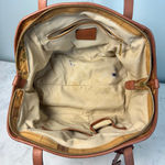 Alviero Martini 1A Classe Geo World Map Tote Bag Beige Brown Photo 5