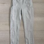 Lululemon NWT Soft Sueded High-Rise Tight 25" Crescent Moon / White Photo 4