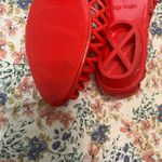 American Apparel Los Angeles Apparel lattice PVC jelly sandal open toe flats Photo 1