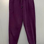 Aritzia TNA Dark Purple Cozy AF Fleece Loungewear Joggers Sweatpants XS Photo 0