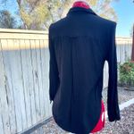 Velvet Heart Black Button Up Blouse Photo 1